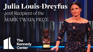 Julia LouisDreyfus Acceptance Speech  2018 Mark Twain Prize [upl. by Etterb386]