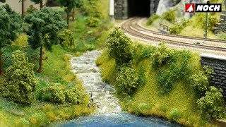 NOCH BastelWorkshop Aufbau des Neuheitendioramas 2018 Teil 4 von 4 [upl. by Al886]