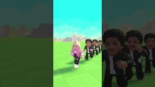 ROSE IS FOLLOWED BY BRUNO MARS roblox shorts apt [upl. by Barcroft165]