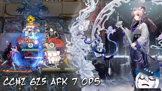 Arknights CC2 Permanent Map Immortal Hall 625 Points AFK Run 7 OPs [upl. by Hazaki]