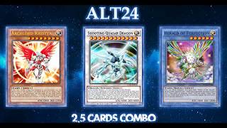 YGOPRO 25 Cards Combo  Quasar Sifr Herald and Archlord Kristya Link Format [upl. by Faust189]