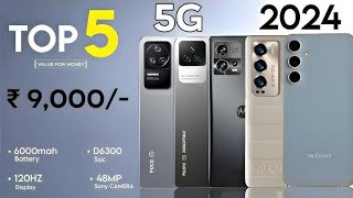 Top 5 Best 5G Smartphone Under 10000 in November 2024  Best 5G Phone Under 10000 in INDIA [upl. by Najtsirk975]