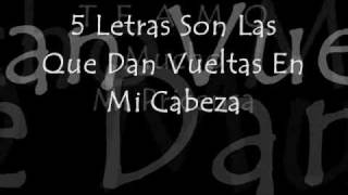 5 Letras  Mc Aese Letra [upl. by Enad]