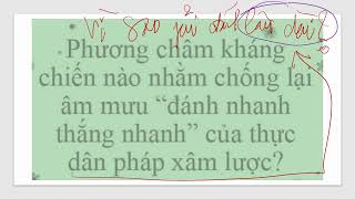 Lịch sử Việt Nam 1946  Bài 7 Lịch sử 12 Cuộc Kháng Chiến Chống Thực Dân Pháp 1945 – 1954 [upl. by Nareik]