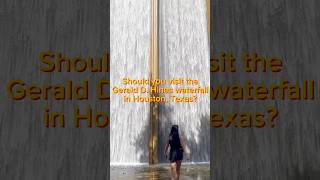 Not everything on social media is worth visiting 😅 houston texas waterwall travel [upl. by Wayolle845]