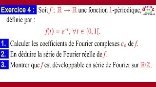 Séries de Fourier Exercice corrigé [upl. by Acilef793]