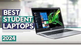 Best Student Laptops 2024  Top 6 Best Laptops for Students Review [upl. by Noelani37]