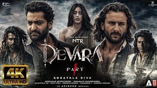 Devara part 1 full movie in hindi dubbed 2024 l Jr Ntr l Saif Ali khan new south movie in Hindi [upl. by Nassah304]