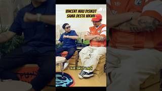 Vincent Mau Disikut Desta Lucu Banget podcast desta vincent dennysumargo [upl. by Yngad]