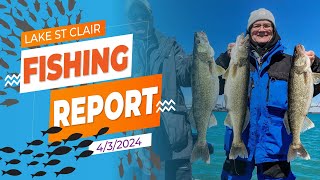 The Lake St Clair Fishing Report 432024 [upl. by Glimp]