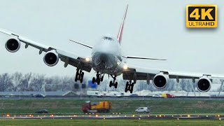 ⚠️ Extreme Crosswind Landings  Airplanes Landing in Storm [upl. by Kone]