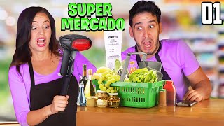 NOS ABRIMOS UN SUPERMERCADO  SUPERMARKET SIMULATOR 1 [upl. by Ingaberg271]