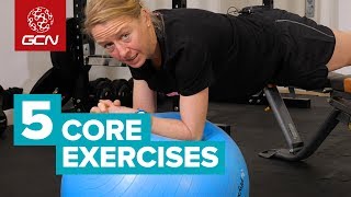 Emmas Top 5 Core Exercises For Cyclists [upl. by Aleacim]