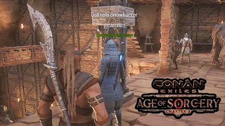 Beefing Up My Best Thrall  Conan Exiles AoS 29 [upl. by Laekcim471]