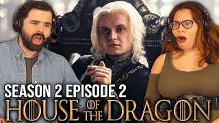 HOUSE OF THE DRAGON 2x2 REACTION Season 2 Episode 2 RHAENYRA THE CRUEL [upl. by Yanaj947]