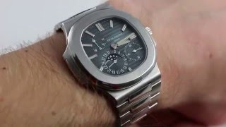 Patek Philippe Nautilus Ref 57121A Luxury Watch Review [upl. by Adnesor]