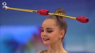 Arina AVERINA RUS  2021 Rhythmic European Champion allaround [upl. by Lazes452]