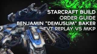 Bio vs Mech  MKP  Benjamin EGDeMusliM Baker  Starcraft Replay Analysis 15  Razer Academy [upl. by Kayne]