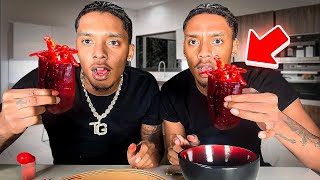 WE TRIED THE VIRAL CHAMOY PICKLE From TikTok [upl. by Lzeil]