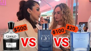 Women React to Creed Aventus Armani Acqua Di Gio Profondo amp Nautica Voyage 💥 Girls Rate Cologne 💥 [upl. by Lello]