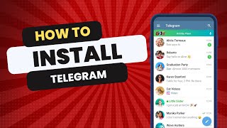 How to Install Telegram in 2024 [upl. by Papagena]