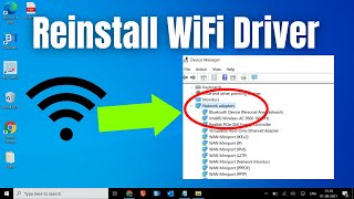 Reinstalling a Wireless Network Adapter Driver in Windows 2023 [upl. by Yeffej494]