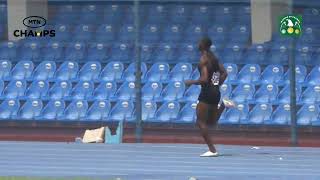 400m Senior Men Final B at Lekan Salami Stadium Ibadan [upl. by Fujio]