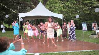 Funniest Mother of the Bride Wedding Flash Mob [upl. by Zilada178]