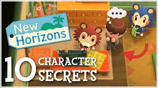 10 Character SECRETS You STILL Don’t Know  Animal Crossing New Horizons [upl. by Tri348]