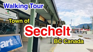 Travel Vancouver Sechelt BC Canada Walking Tour Feb 19 2024 [upl. by Feerahs]