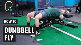 How To Do A Dumbbell Chest Fly [upl. by Vogeley]