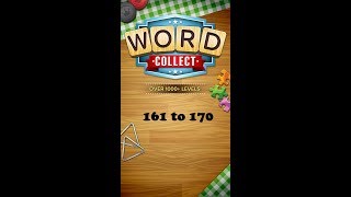 Word Collect Level 161 162 163 164 165 166 167 168 169 170 [upl. by Olli91]