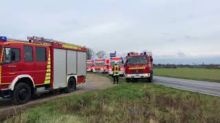 Hückelhoven  Unfall mit eingeklemmten Personen [upl. by Eivi]