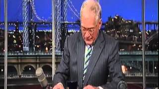 5 TOP 10 LISTS from David Letterman [upl. by Atinas]