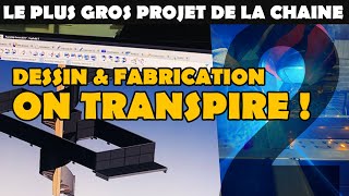 ✅ EP58 ON FABRIQUE UN ESCALIER MONUMENTAL  LE PLUS GROS PROJET DE LA CHAINE  part2  Étude amp Fab [upl. by Devy]