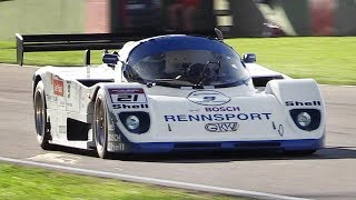 OnBoard the only GKW 862SP Group C Car w Porsche 962C Engine at Imola Circuit [upl. by Brade]