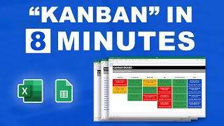 What is quotKanbanquot Explainer  free quotKanban boardquot template [upl. by Stich984]