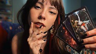 ASMR Hypnotizing You amp Reading Your Fortune 🔮 eyes closed half way tarot cards [upl. by Muhan559]