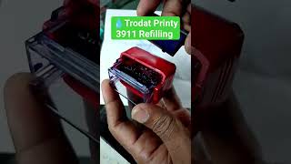 Trodat Printy 3912 ink Refill trodat inkrefill youtubeshorts [upl. by Sierra]