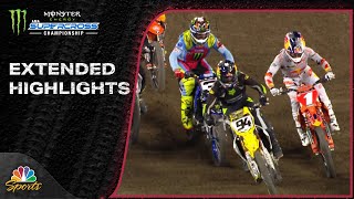 Supercross 2024 EXTENDED HIGHLIGHTS Round 1 in Anaheim  1624  Motorsports on NBC [upl. by Kcirreg]