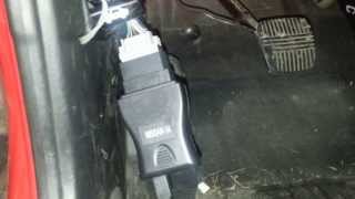 how to connect nissan consult cable part1 [upl. by Yeslrahc]