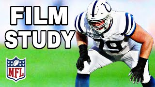 Film Study Colts Bernhard Raimann looked EXPLOSIVE vs Broncos [upl. by Godspeed]