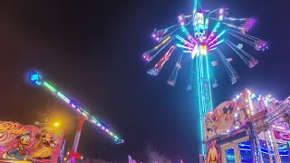 Fete foraine foire aux maneges Dijon 2024 [upl. by Eenahs127]