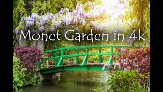 GIVERNY  Claude Monet House amp Gardens 4k  France [upl. by Elleneg]