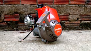 2stroke 63cc engine [upl. by Alpert483]