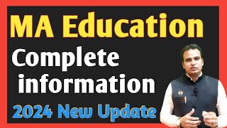 MA Education complete information 📚  MA Education पूरी जानकारी हिंदी में [upl. by Inuat]