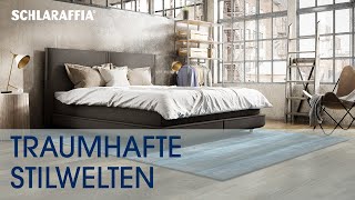 Schlaraffia Boxspringbetten  Unsere Stilwelten  Schlaraffia [upl. by Annodal433]