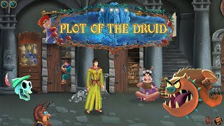 Plot of the Druid  Chapter I An Almost Banished Druid Fantasy PointampClick Adventure [upl. by Annayd]