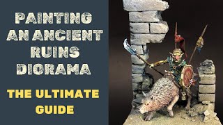 Painting A Miniature Ancient Ruins Diorama  the ultimate guide [upl. by Marcell157]