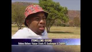 Top Billing meets soccer star Lucky Khune FULL INSERT [upl. by Eceerehs]